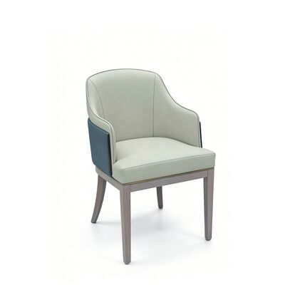 Двухцветный деревянный стул для ресторана | Роскошный обеденный стул на заказ