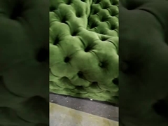 Софа ресторана Честер кожаная Tufted установила применение лобби гостиницы 5 звезд